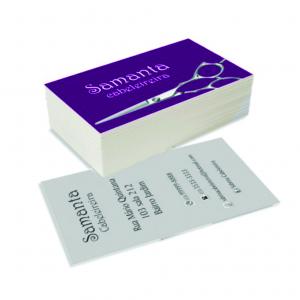 Cartão de Visita 250g - Verniz Brilho Frente Couché Brilho 250gr 5 x 9cm 4/1 ( Impressão colorida na frente e preto no verso) Verniz Brilho Corte reto 